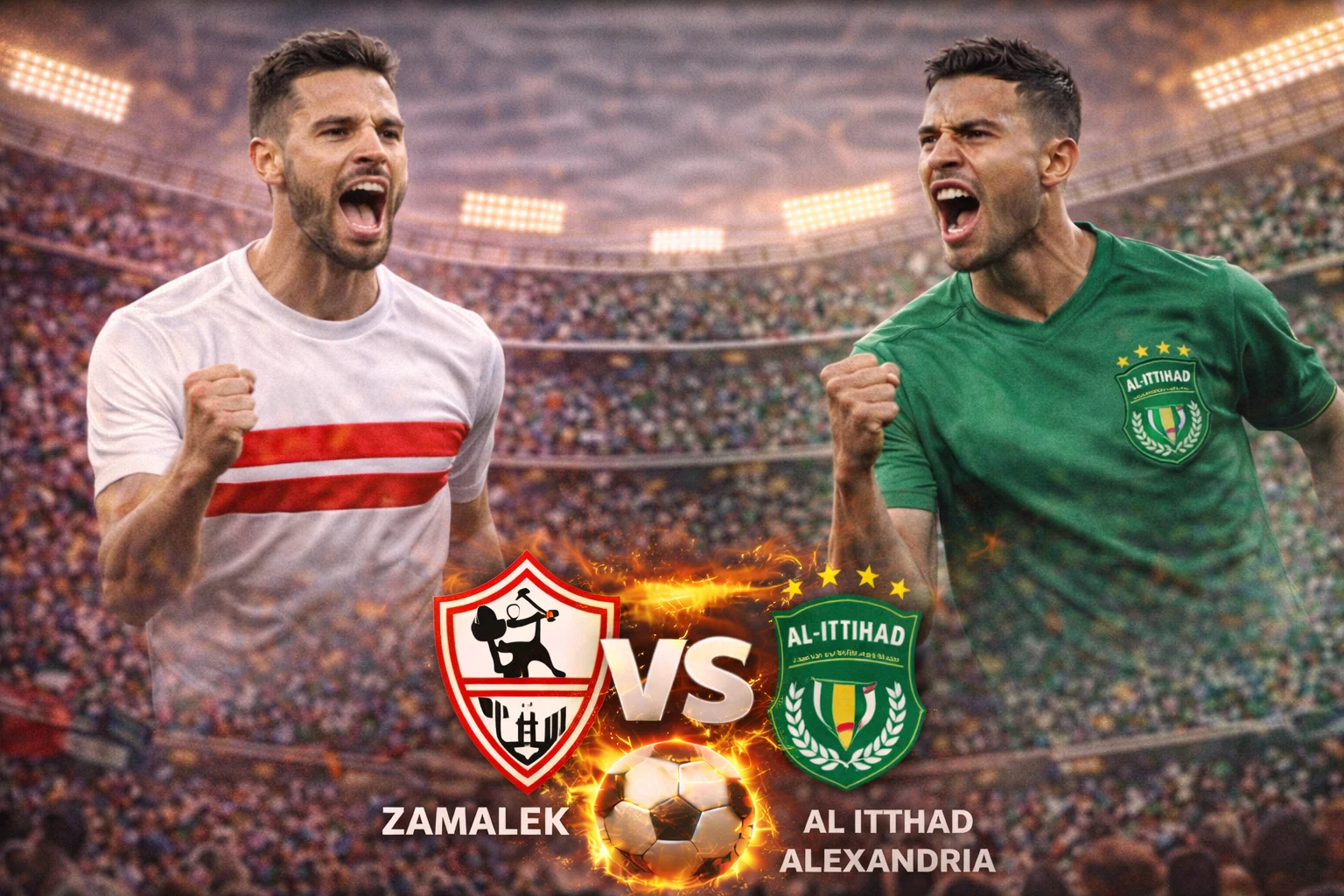 مباراة الإتحاد والزمالك في كأس الرابطة المصرية: مواجهة نارية بالجولة الرابعة