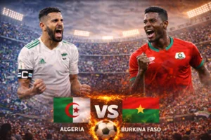 الجزائر وبوركينا فاسو: مواجهة حاسمة في كأس الأمم الأفريقية بين العملاقين