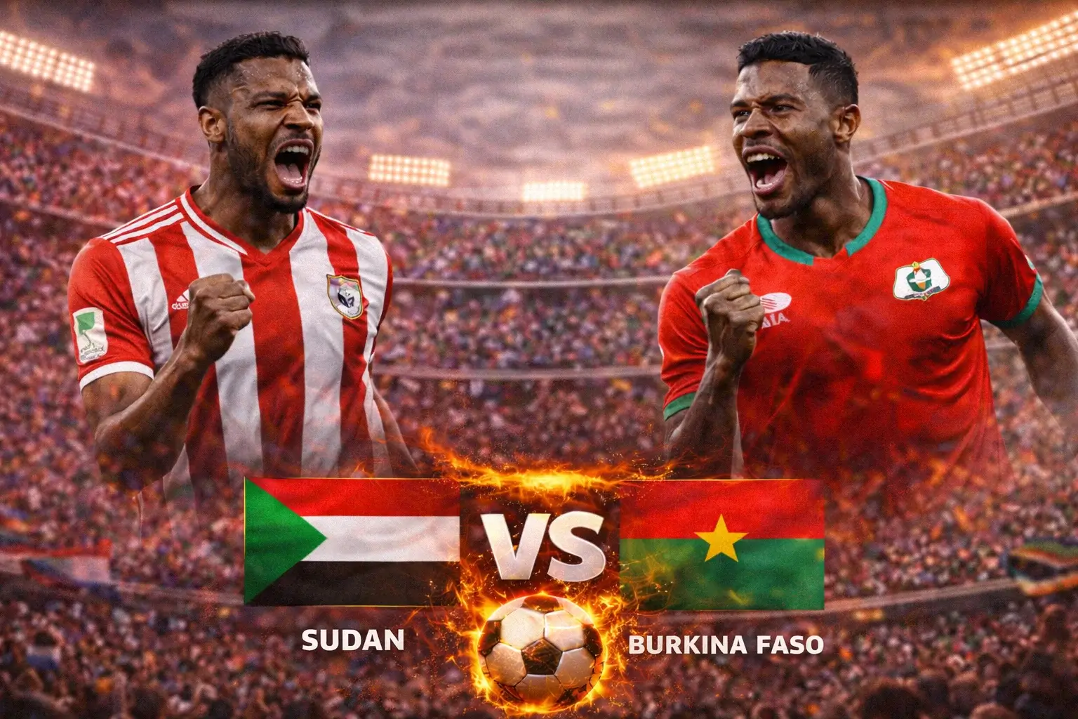 السودان ضد بوركينا فاسو: مواجهة مصيرية في كأس الأمم الأفريقية 2025