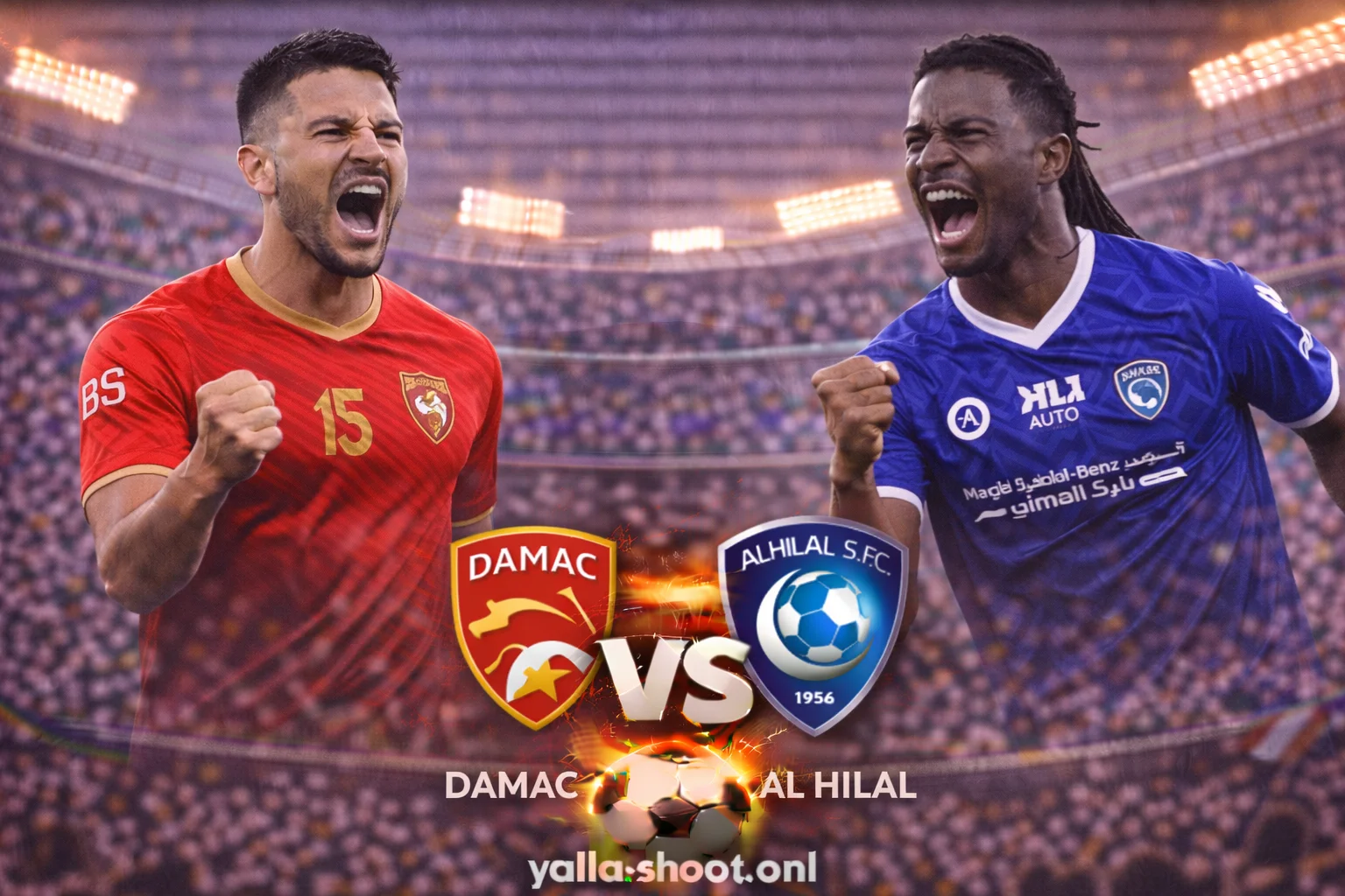 مباراة ضمك ضد الهلال في الدوري السعودي | توقعات وملخص شامل