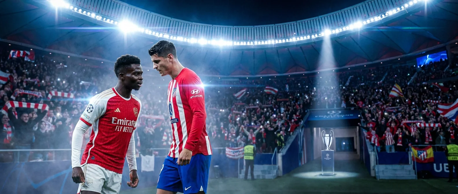 مواجهة نارية: أرسنال وأتلتيكو مدريد في نصف نهائي دوري أبطال أوروبا